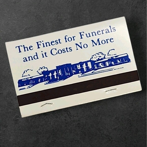 Vintage Matchbook Lot Funeral Home Cruise Food Commissary Advertising Ephemera - Picture 5 of 9